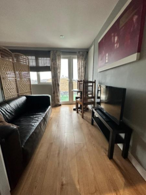 Bright double studio with large patio space